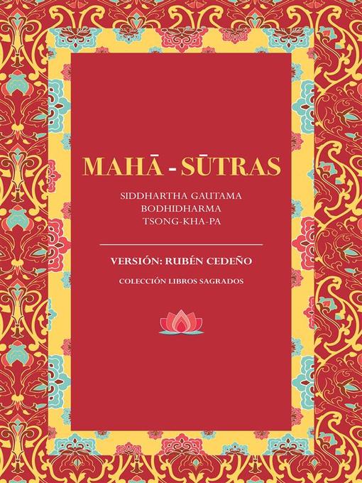 Title details for Maha-Sutras by Rubén Cedeño - Available